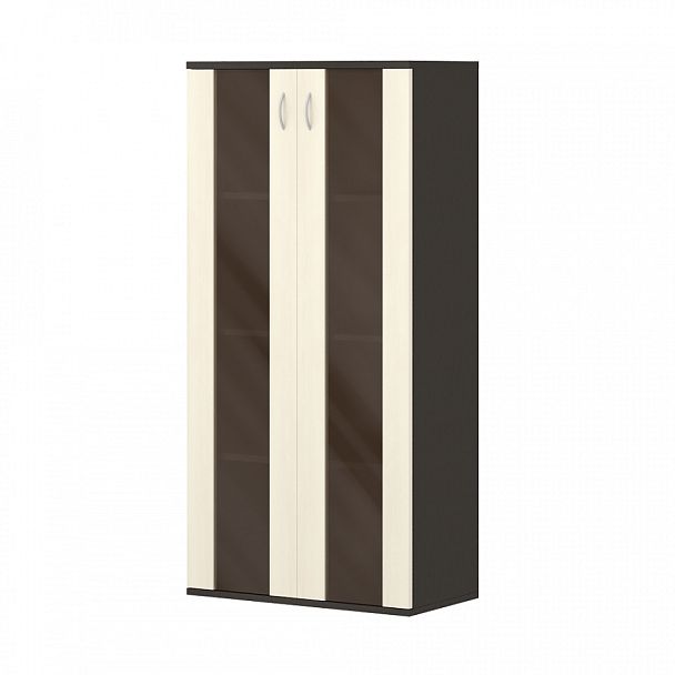 Шкаф "Система-M"  ПК-ССМ-Ш147Х71С2/35-В1-268 дуб ферраре+клен - Вид 1