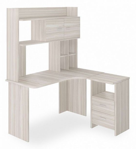 Стол компьютерный Домино Lite СКЛ-Угл130+НКЛХ-130 К ПРАВ Карамель правый - Вид 1