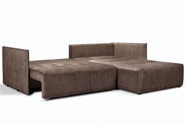 Мягкий угол "Чилетти" коричневый - Вид 3