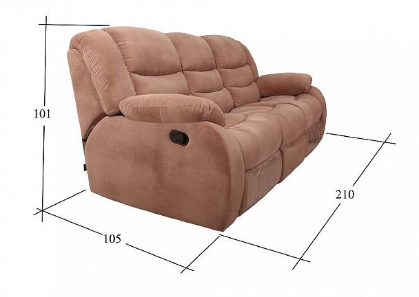 Диван "Ридберг 3" Реклайнер - Вид 9