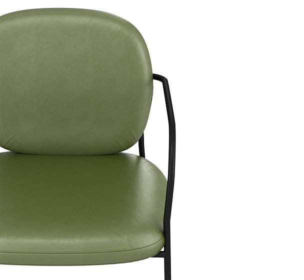 Кресло Sheffilton SHT-AMS121 оливковый/черный матовый - Вид 3