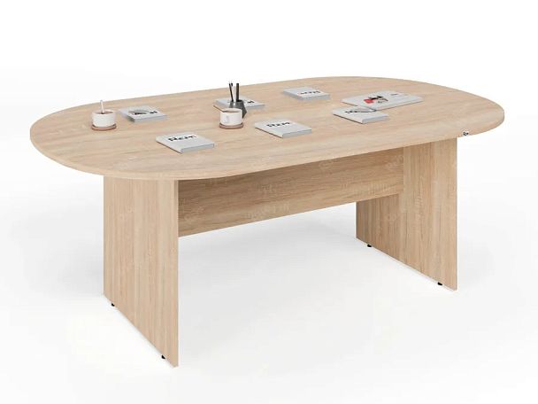 ЛАЙТ / LIGHT RLG010-20x12 Конференц-стол 200x120x75 Дуб Сонома - Вид 4