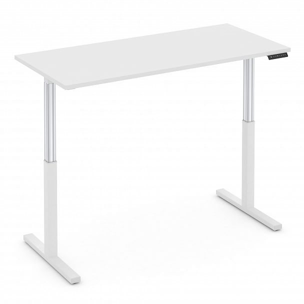 Стол электроподъемный "MOVE UP" MV.SE-4.7 Белый металл / Белый Бриллиант - Вид 3