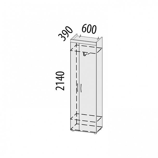 Прихожая "Мэри" 1 - Вид 3