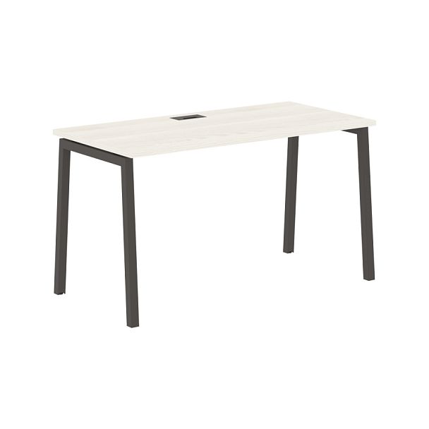 Стол прямой ELST 1367 Ясень Траун/Мокко 1360х670х750 EDIS - Вид 1