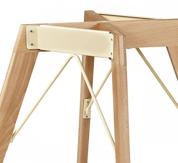 Деревянное основание для стола Sheffilton SHT-TU9 прозрачный лак - Вид 3