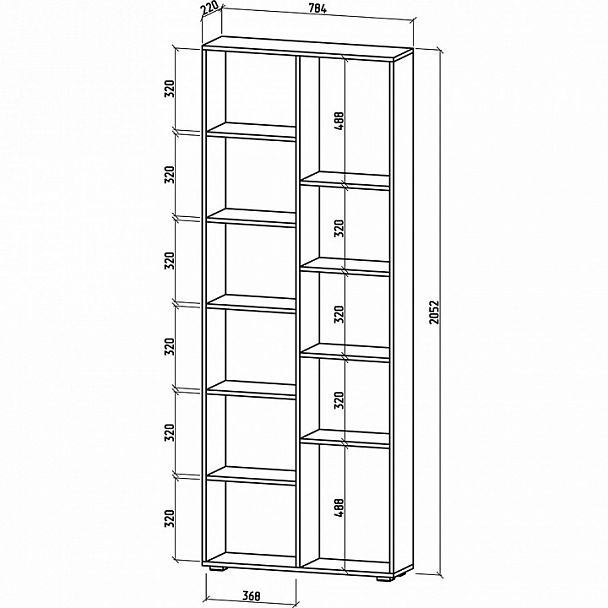Стеллаж Эльбрус-2 - Вид 4