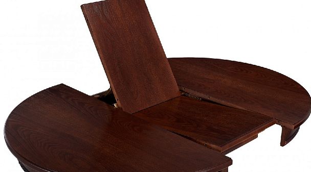 Стол деревянный раздвижной Вэлт D90(120)х90х76 Античный орех - Вид 6