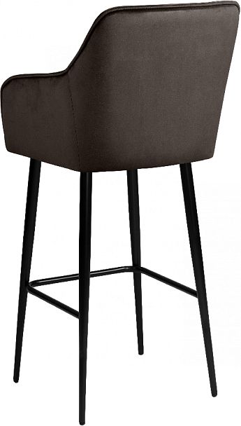 Комплект барных поворотных кресел Мони К, Confetti stone/черный, 2 шт. - Вид 6