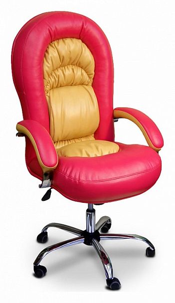 Кресло компьютерное Шарман КВ-11-131112 розовое - Вид 1