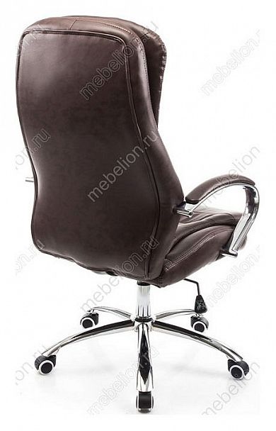 Кресло компьютерное Tomar, коричневое - Вид 4