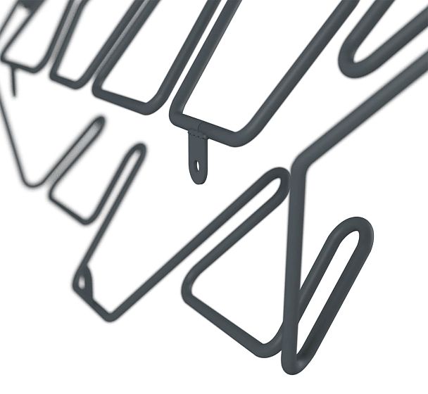 Вешалка Sheffilton SHT-WH36 антрацит - Вид 5