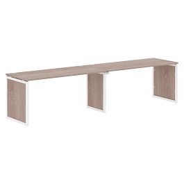Стол 2-х местный XQPWST 3270 Дуб Сонома/Белый 1600х700х750 XTEN-QP - Фото предпросмотра