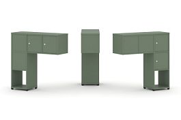 Concept Надставка низкая CN.DNN-002 Кобо/Металл Черный 1099*365*1130 - Фото предпросмотра