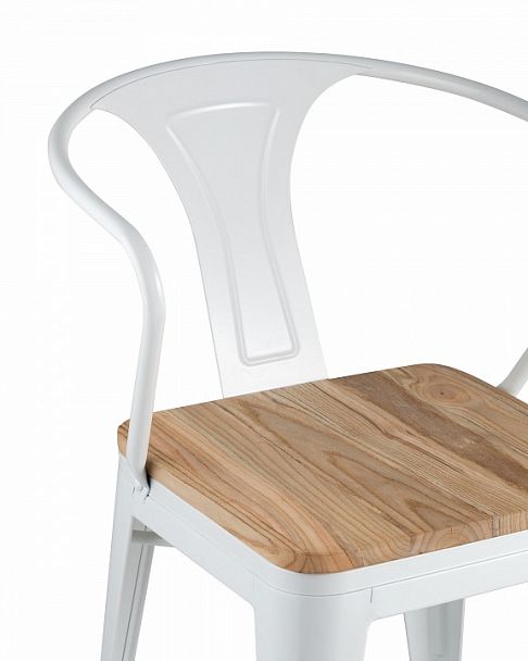 Стул Tolix Arm Wood - Вид 6