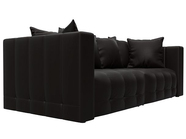 Диван прямой Лига-052 НПБ Экокожа коричневый - Вид 3