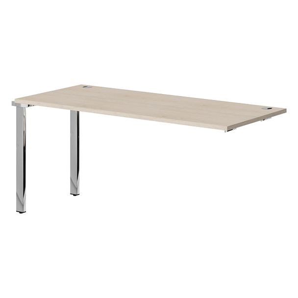 Стол промежуточный XIGST 1670.1 Бук Тиара/Нержавеющая сталь 1600х700х750 XTEN GLOSS - Вид 1