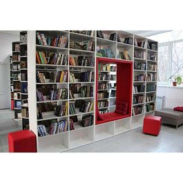 Читательский стеллаж (1 модуль) - Фото предпросмотра