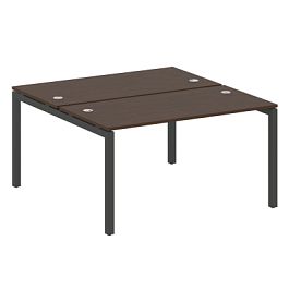 Metal System Quattro Р. ст. на П-образном м/к 50БП.РАС-СП-2.3 Венге/Антрацит металл 1400*1475*750 - Фото предпросмотра