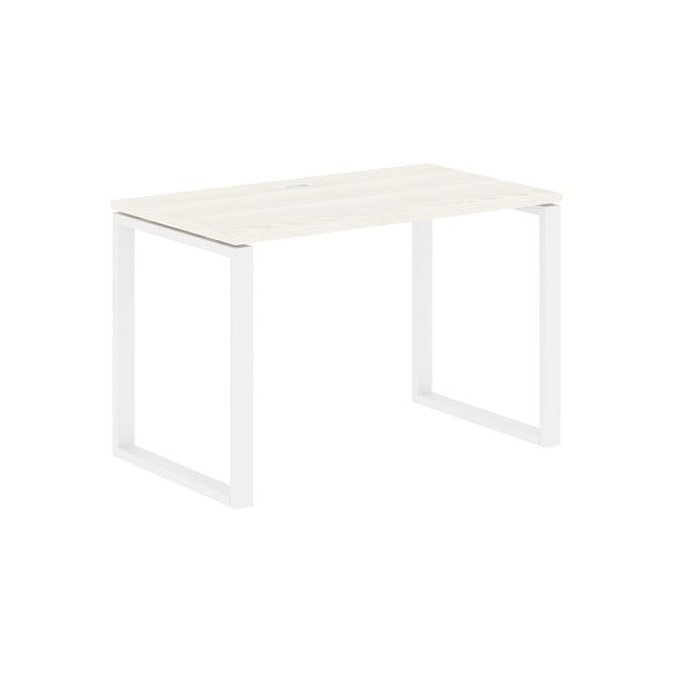 Стол прямой EQST 1167 Ясень Траун/Белый 1160х670х750 EDIS - Вид 1