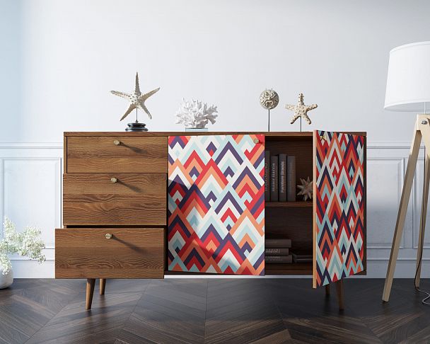 Комод "Berber" с двумя дверками и ящиками 2 принт - Вид 5