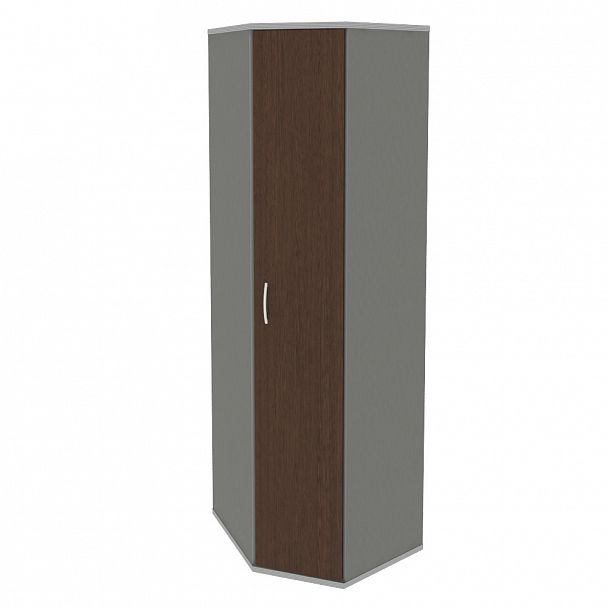 Шкаф угловой "Riva" А.СТ-1.10 венге/металлик - Вид 1