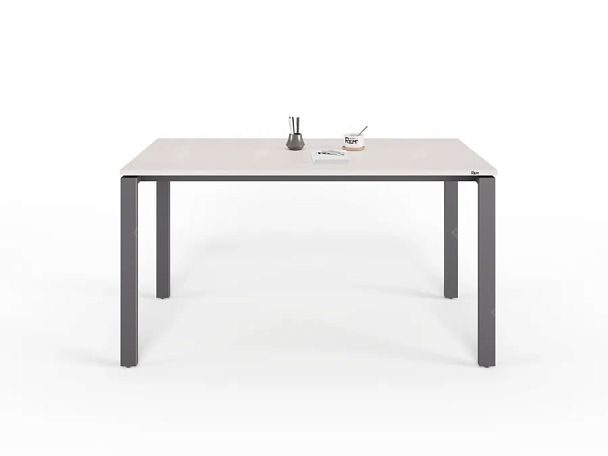 ЛАЙТ / LIGHT RLG014-14x7 Прямоугольный стол 140x70x75 Дуб Молочный - Вид 3