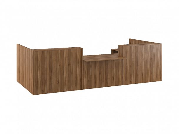 Полка-фартук Salute 80x37x50 белый - Вид 9