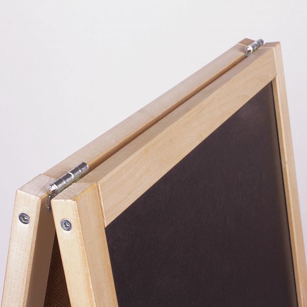 Доска-мольберт двусторонняя для мела и магнитно-маркерная 460х540 мм, черная/белая, РОССИЯ, ПИФАГОР, 236164 - Вид 7