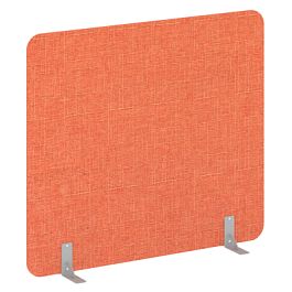 R-line soft Перегородки на металлических опорах на фетровых подпятниках AP.F-160-140 Romeo 08/Серый металл 1600*18*1400 - Фото предпросмотра