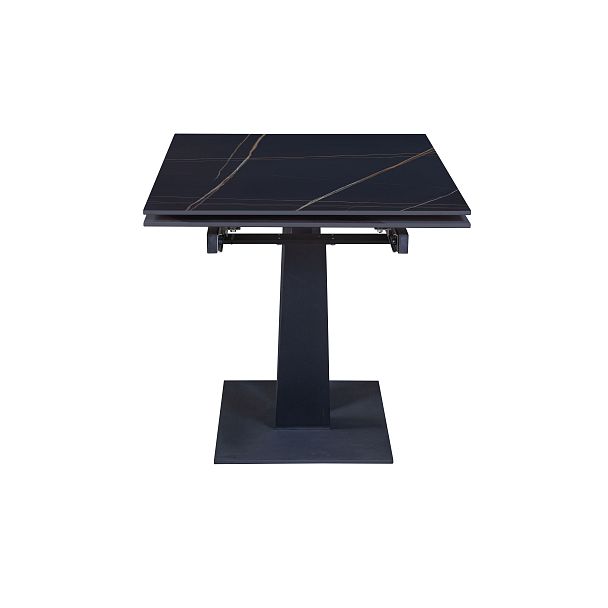 Стол раскладной Малибу (120+30+30), керамика матовая Black Gold - Вид 3