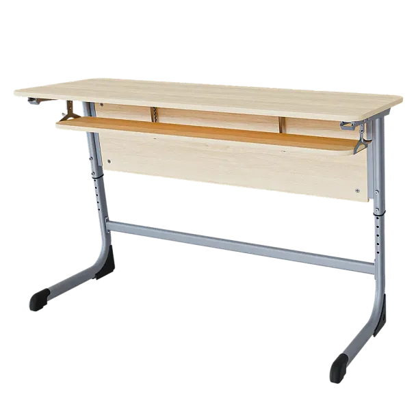 Парта Smart на плоскоовале 2М с РН (столеш. ЛДСП ЗУ, экран ЛДСП, полка), гр.3-5 - Вид 7