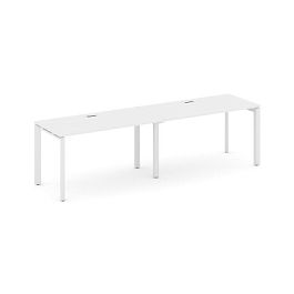 Style Project Next Рабочая станция односторонняя SN-59P.ORS-004 Белый/Металл Белый/Белый Заглушка 3160*600*750 - Фото предпросмотра