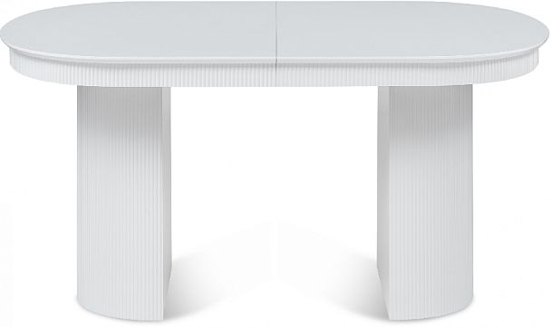 Стол обеденный раздвижной Рамелия 160(200,240)х100х79 Белый - Вид 2