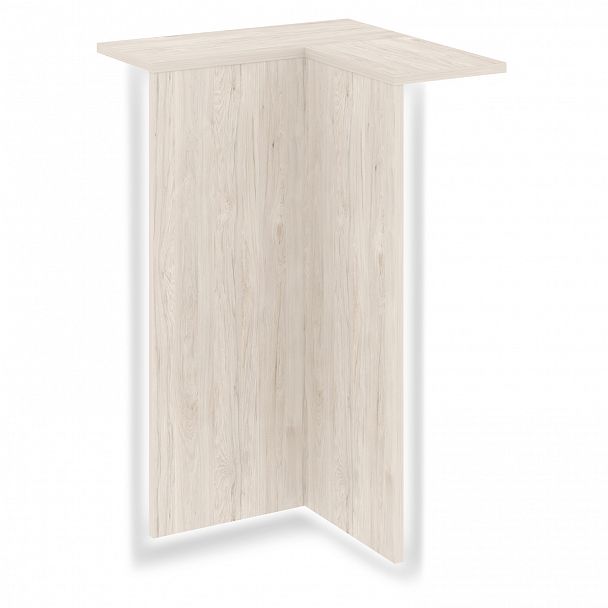 Колонна угловая внутренняя с подсветкой "Onix" О.R-KU.VNU.S денвер светлый - Вид 1