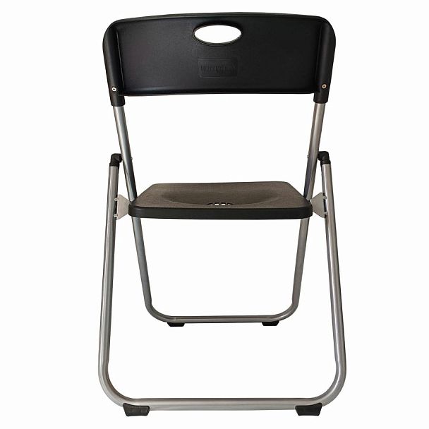 Стул складной BRABIX "Golf Lite CF-017", серебристый каркас, пластик чёрный, 532895 - Вид 5