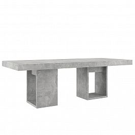 Стол для переговоров B-tone 240x100x78 сосна бетон светлый - Фото предпросмотра