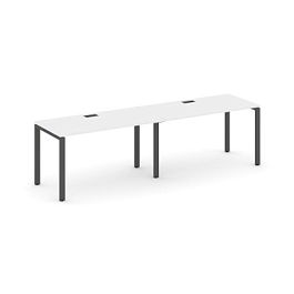 Стайл Проджект Рабочая станция 1 сторон. SN-6P.ORS-002 Белый/Металл Антрацит 2360*600*750 - Фото предпросмотра