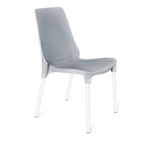 Стул Sheffilton SHT-ST75/S424 серый/белый муар - Вид 2