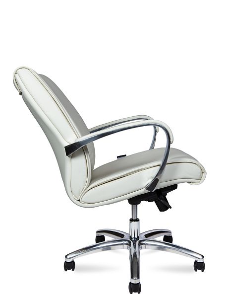 Кресло офисное Sorbonne LB ivory / слоновая кость экокожа - Вид 4