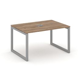 Стайл Проджект Стол переговорный SN-5O.SPRG-001 Дуб Табак/Металл Серый 980*980*750 - Фото предпросмотра