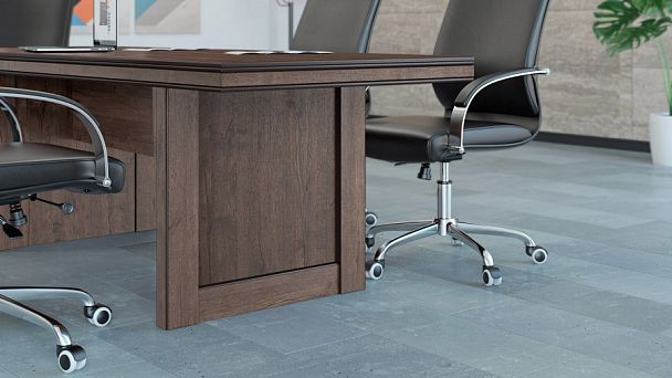 Шкаф для бумаг высокий Bern 90x40x220 дуб апрельский - Вид 10