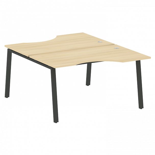 Рабочая станция "Metal System" БА.РАС-СА-2.2 акация/антрацит - Вид 1