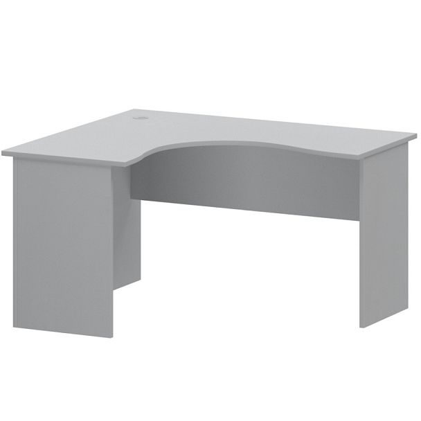 Стол компактный левый А-204.60.ЛВ Серый 1400x1200x760 Арго - Вид 1