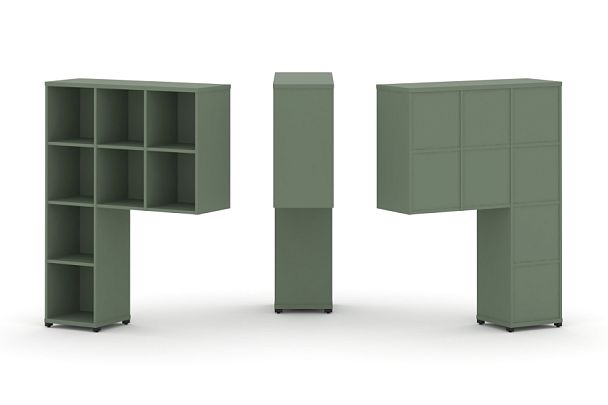 Concept Надставка высокая CN.ONV-001 Кобо/Металл Черный 1099*350*1486 - Вид 1