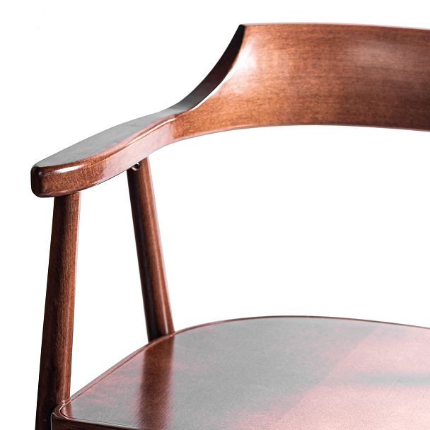 Комплект деревянных стульев с подлокотниками Боэн светлый орех, 2 шт. - Вид 15