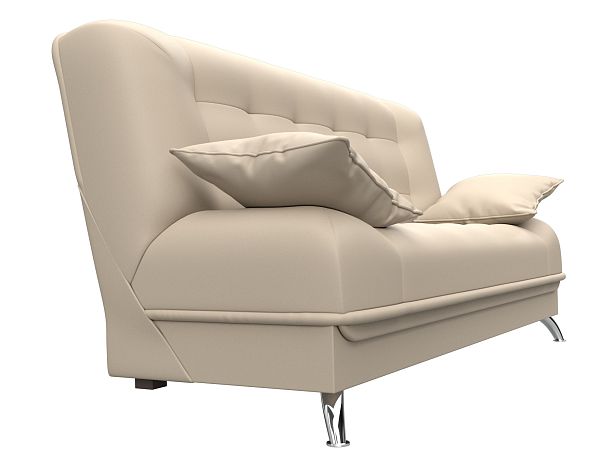 Диван Книжка Анна (полностью экокожа бежевая) - Вид 3