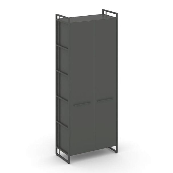 Rift Шкаф 5 ниш широкий RF.SS-51 Антрацит/Металл Антрацит 798*396*2010 - Вид 1