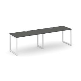 Стайл Проджект Рабочая станция 1 сторон. SN-4O.ORS-001 Антрацит/Металл Белый 1960*600*750 - Фото предпросмотра