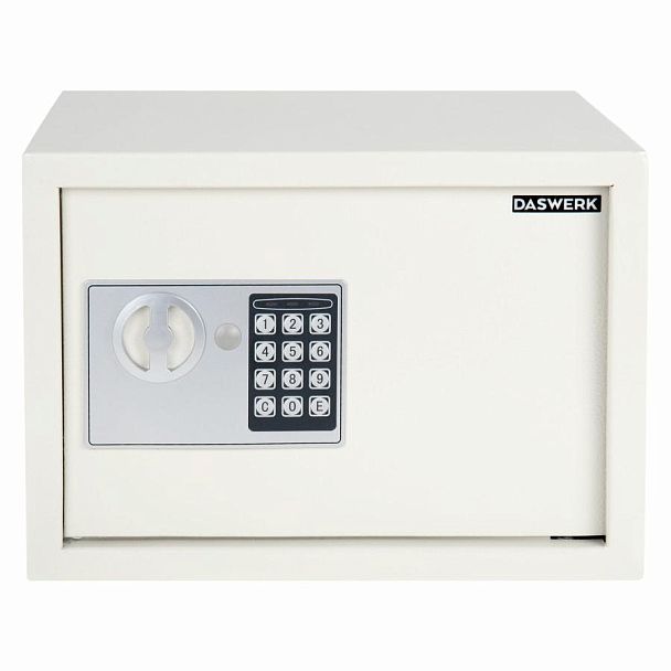 Сейф мебельный DASWERK SC-250EL (250х350х250 мм), электронный замок, бежевый, 291345 - Вид 4